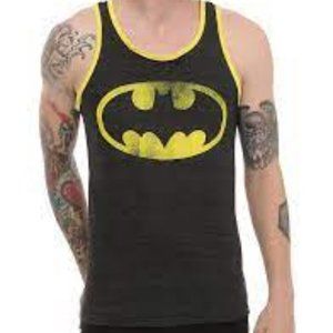 BATMAN  Logo Black/Yellow Tank
